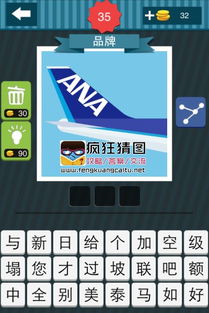 疯狂猜图飞机品牌答案,疯狂猜图飞机品牌答案解析，轻松解锁游戏乐趣