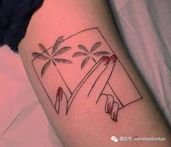 精品纹身,嘦姕是什么意思