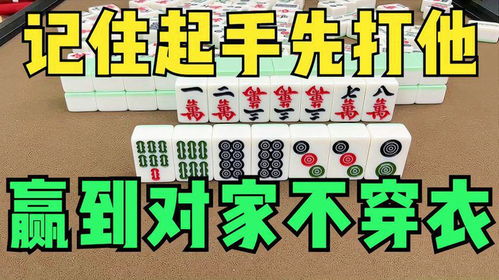 打麻将必胜绝技,掌握这些技巧，轻松成为麻将高手！