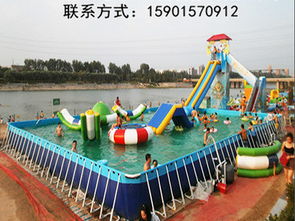 水上游乐设施,夏日清凉的欢乐源泉