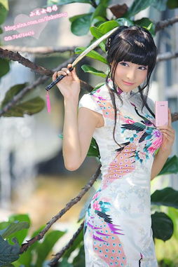 游戏旗袍美女,穿越时空的东方魅力